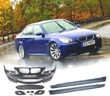 KIT CARROSSERIE BMW E60 E61 03-07 LOOK M5 PARE CHOCS PDC + B, Verzenden, Nieuw
