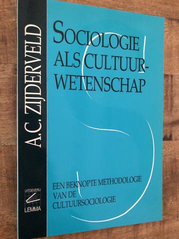 Sociologie als cultuurwetenschap 9879051890257, Verzenden, A.C. Zderveld