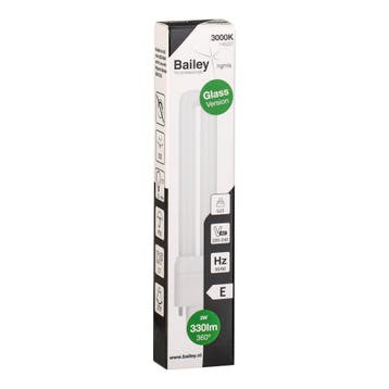 Bailey Led Pl Glas G23 2P 3W 330Lm 3000K Commerciële Lamp -, Verzenden, Nieuw