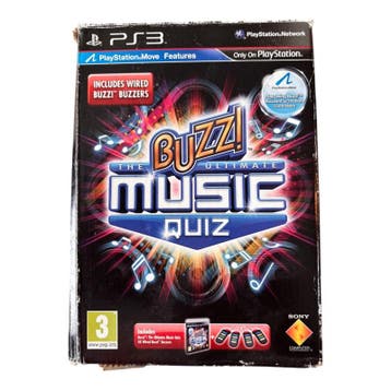 Buzz The Ultimate Music Quiz Wired Buzzers (BOXED) (NO GAME, Verzenden