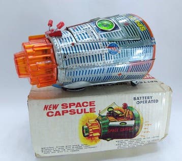 HORIKAWA - Speelgoed raket Horikawa / Space Capsule Lunar, Antiquités & Art, Antiquités | Jouets