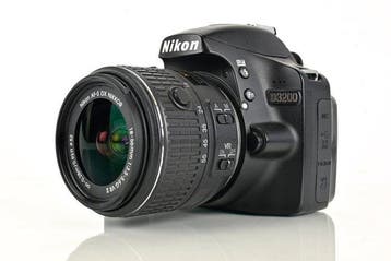 Nikon D3200 + AF-S 18-55mm VR Digitale reflex camera (DSLR), Nieuw