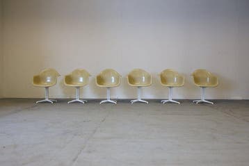 Herman Miller - Charles & Ray Eames - Eetkamerstoel (6) - La