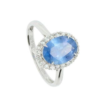 Zonder minimumprijs - Ring - 14 karaat Witgoud - 2.57ct. tw., Nieuw