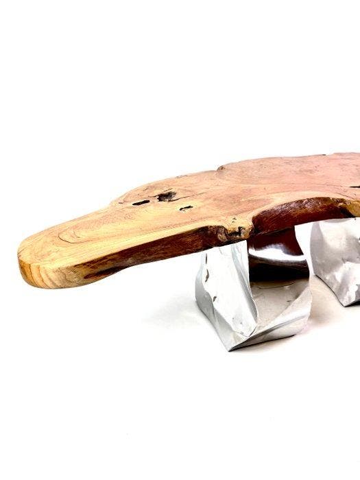 Asmat Design - Établi - Bois, Acier - Travail artisanal, Antiquités & Art, Art | Objets design