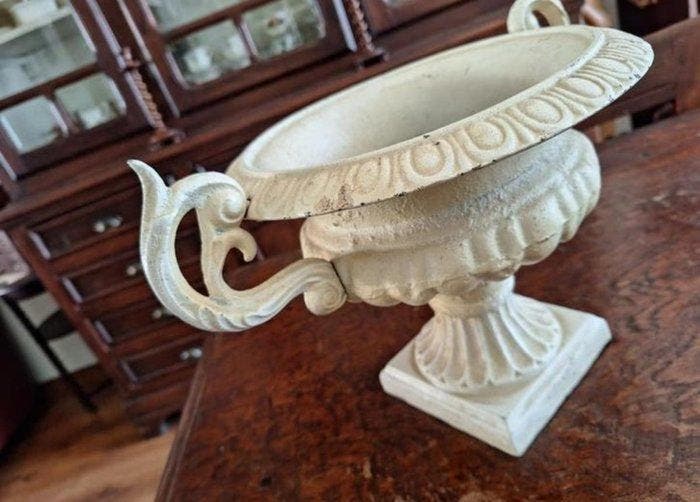 Vaas - Gietijzer - Modern Cast Iron Pot Planter, Antiek en Kunst, Curiosa en Brocante