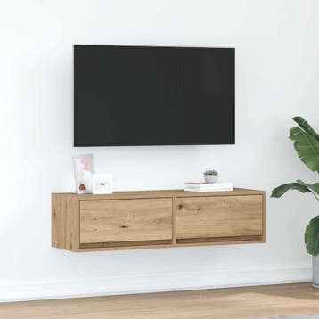 vidaXL TV Kast 100 x 31 x 25,5 cm artisanaal eikenkleurig, Verzenden, Nieuw
