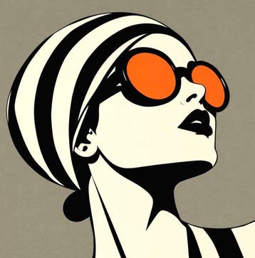 Jonathan Antony - Strike a Pose # 117. XL 1025 x 1025 mm.