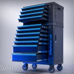 Datona Gereedschapswagen met 7 lades + gereedschapskist met, Ophalen of Verzenden, Nieuw