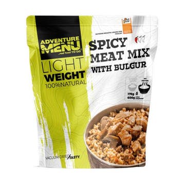 Pittige vleesmix met Bulgur - Big Portion - Adventure Menu, Verzenden