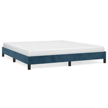Bedframe 160x200 fluweel: 35% korting, retour deal, Huis en Inrichting, Slaapkamer | Bedden, Tweepersoons, Zo goed als nieuw, 200 cm