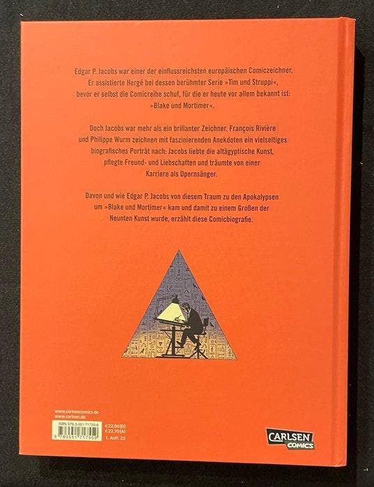 Edgar P. Jacobs - Traume und apokalypsen - German edition -, Boeken, Stripverhalen