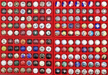 Collectie champagnecapsules - Grote partij champagnecapsules