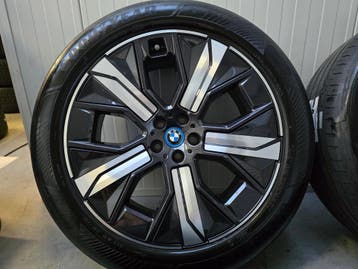 Demo BMW IX 21 inch velgen zomerbanden 1011 velgen TPMS, 255 mm, Verzenden, Banden en Velgen, Nieuw