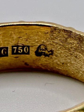 Ring - 18 karaat Geel goud - huwelijksring