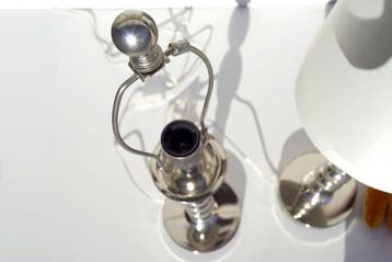 Ralph Lauren - Ralph Lauren - Lampe de table - Chrome, Métal, Nieuw