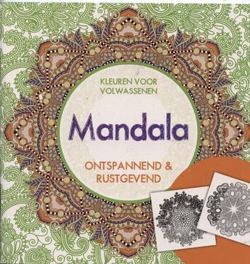 Kleurboek: Kleuren voor Volwassenen - Mandala's, Verzenden, Nieuw