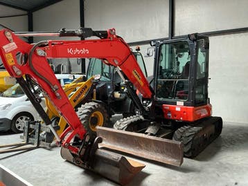 Online veiling - 2022 Kubota U50-5 Midigraafmachine, Ophalen