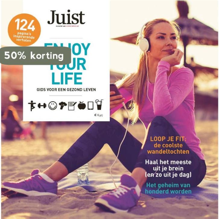 Enjoy your life / Elsevier juist 9789463480086, Boeken, Gezondheid, Dieet en Voeding, Gelezen, Verzenden