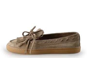 Ayana Instappers in maat 37 Beige, Kleding | Dames, Verzenden, Zo goed als nieuw, Ayana, Instappers