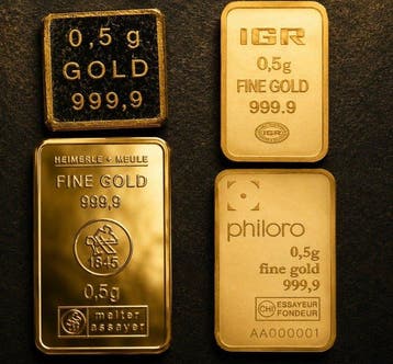 0,5 Gramm - Goud .999 - random refinery (Zonder