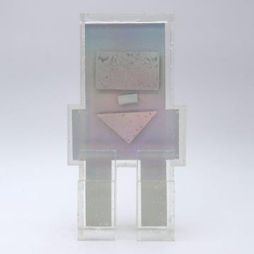 Wxyz (1980) - sculptuur, 322-1 - 184.5 mm - Hars - 2026