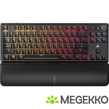 Corsair K70 Core TKL Wireless, MLX Red V2, Qwerty US, Informatique & Logiciels, Verzenden