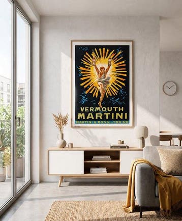 Leonetto Cappiello - VERMOUTH MARTINI – Seconda edizione