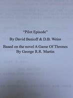 Game of Thrones, Pilot Episode - Emilia Clarke, Sophie, Nieuw