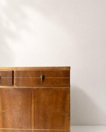 Commode - Walnoot - Nussbaum Art Deco