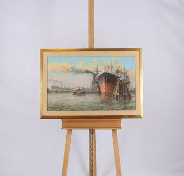 Jaap Lindeijer (1896-1976) - Rotterdam haven