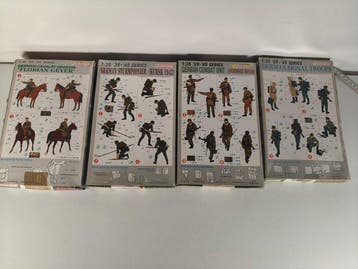 Maquette - Lot de 4 kits de figurines militaires allemandes, Nieuw