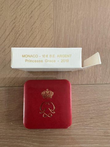 Monaco. 10 Euro 2019 Grace Kelly Proof