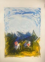 Mario Schifano (1934-1998) - Area aperta, Antiek en Kunst