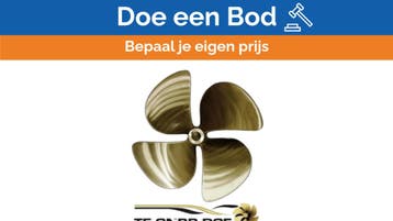 Bieden: Teignbridge 4-blade nibral propeller 550 x 565 RH -, Ophalen of Verzenden