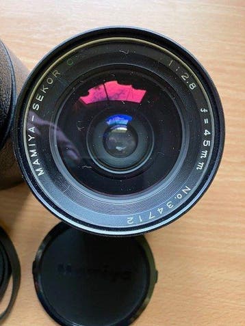 Mamiya-Sekor 2,8 / 45mm Cameralens, Nieuw