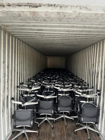 Refurbished Herman Miller Setu Bureaustoel - 5 jaar garantie, Verzenden, Zwart, Zo goed als nieuw, Bureaustoel