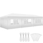 tectake Paviljoen Miramas met 8 zijpanelen, waterdicht, 9x3m, Tuin en Terras, Partytenten, Verzenden, Nieuw