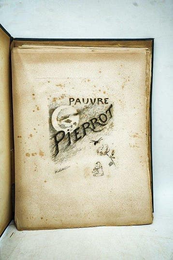 Adolphe Willette - Pauvre Pierrot - 1885, Antiek en Kunst