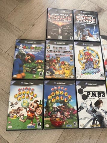 Nintendo, Sega, Capcom - Gamecube - 10 x NTSC GAMECUBE GAMES