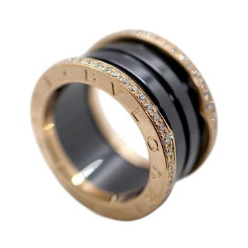 Bvlgari - Ring - B.zero 1 - 18 karaat Roségoud, Keramiek -