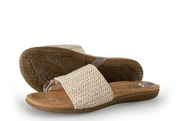 Sub55 Muiltjes in maat 37 Beige, Verzenden, Beige, Sub55, Zo goed als nieuw
