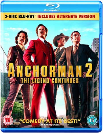 Anchorman 2 The Legend Continues (Blu-ray nieuw), Ophalen of Verzenden