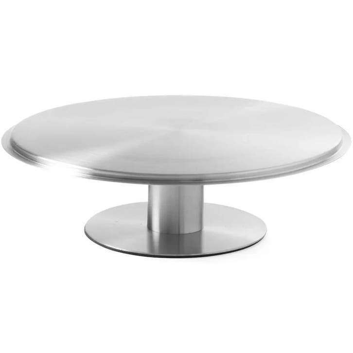 Taartstandaard | RVS | Draaibaar | Ø300x90(h)mm HENDI, Zakelijke goederen, Horeca | Keukenapparatuur, Nieuw in verpakking, Verzenden