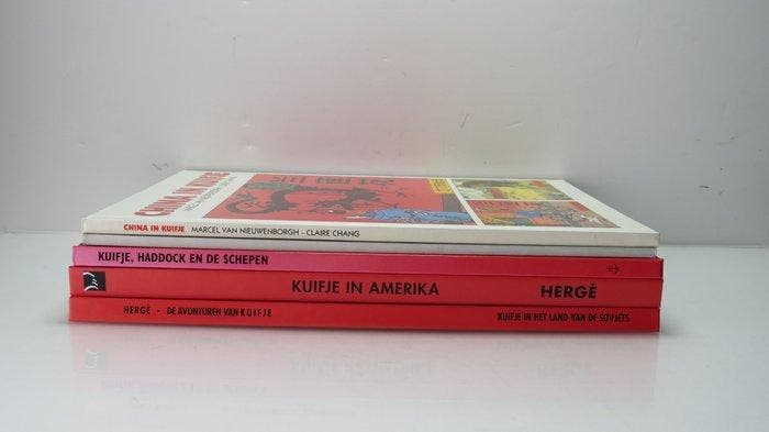 Kuifje - 5 Albums Secundaire Lectuur - 1979/2020, Boeken, Stripverhalen