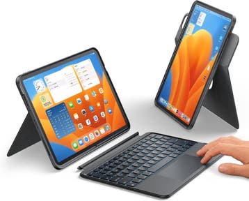 iPad 13 Toetsenbord-hoes | 41% Retour deal | Sla nu toe!, Verzenden