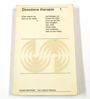 DIRECTIEVE THERAPIE DEEL 1 9789060014288 VELDEN, Verzenden, Gelezen, VELDEN
