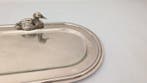 Manifattura Francese - Dienblad (2) - Glas, Verzilverd -