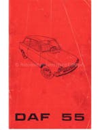 1969 DAF 55 INSTRUCTIEBOEKJE NEDERLANDS, Ophalen of Verzenden