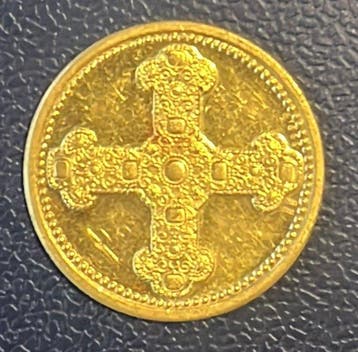Duitsland. Gold medal ND, Gloria in Excelsis Deo, 3 gr